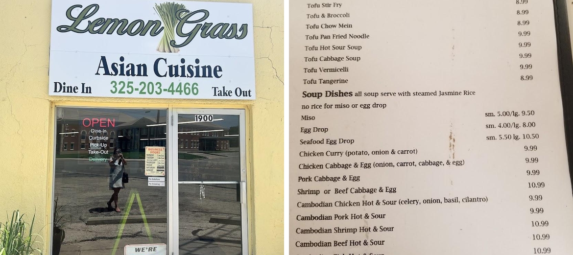 Lemongrass Asian Cuisine Brownwood